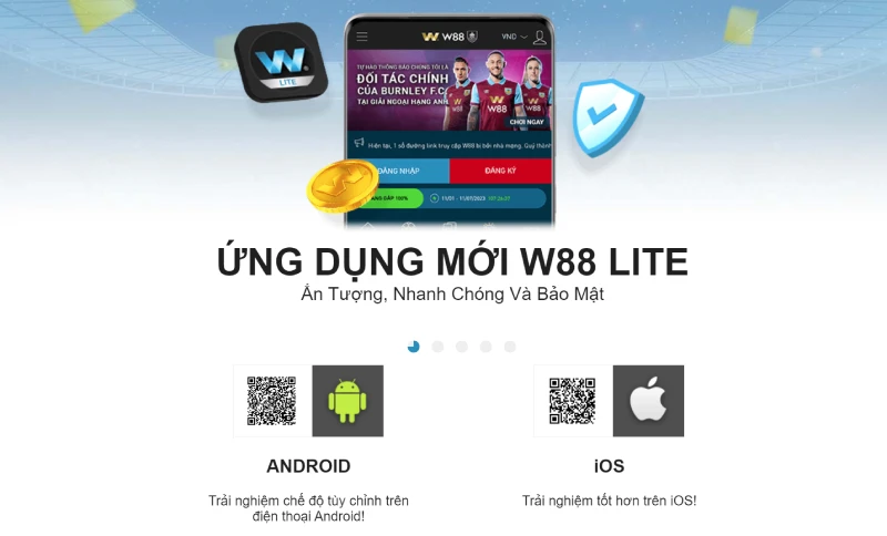 ứng dụng W88